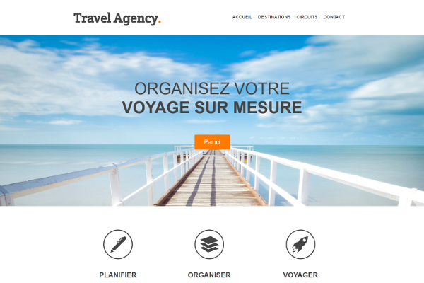 Site Agence de Voyage